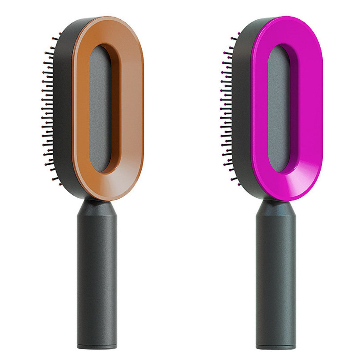 Hair Brush For Women Self Cleaning Hair Brush For Women One-key Cleaning Hair Loss Airbag Massage Scalp Comb Anti-Static Hairbrush