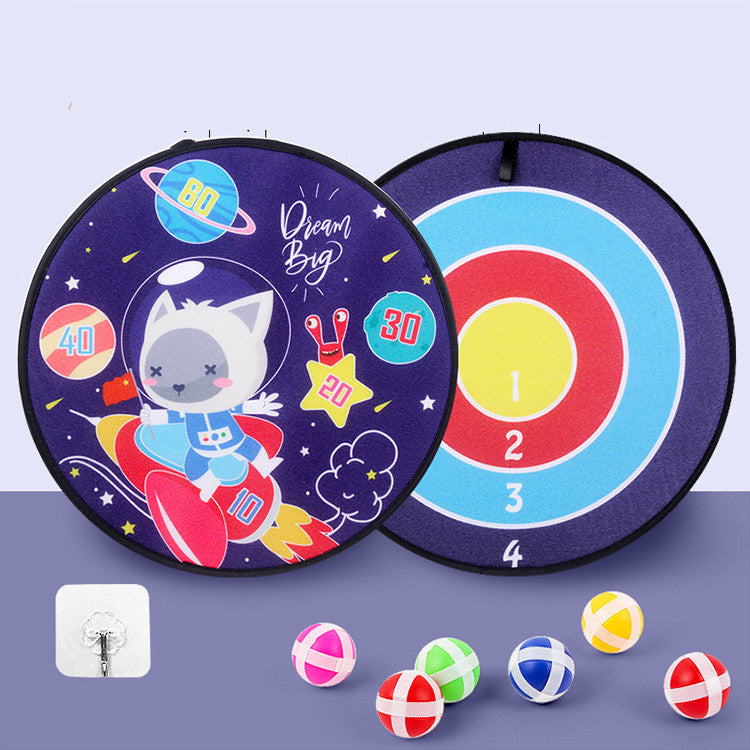 Sticky Ball Dart Board Spot Wholesale Children's Sticky Ball Dart Board Cartoon Fun Dart Board Plus Velvet A Variety Of Creative Cartoon