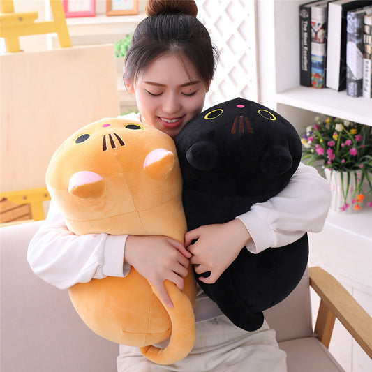 Baby Doll Cute Fat Cat Plush Doll Soft Cute Cat Rag Doll Doll