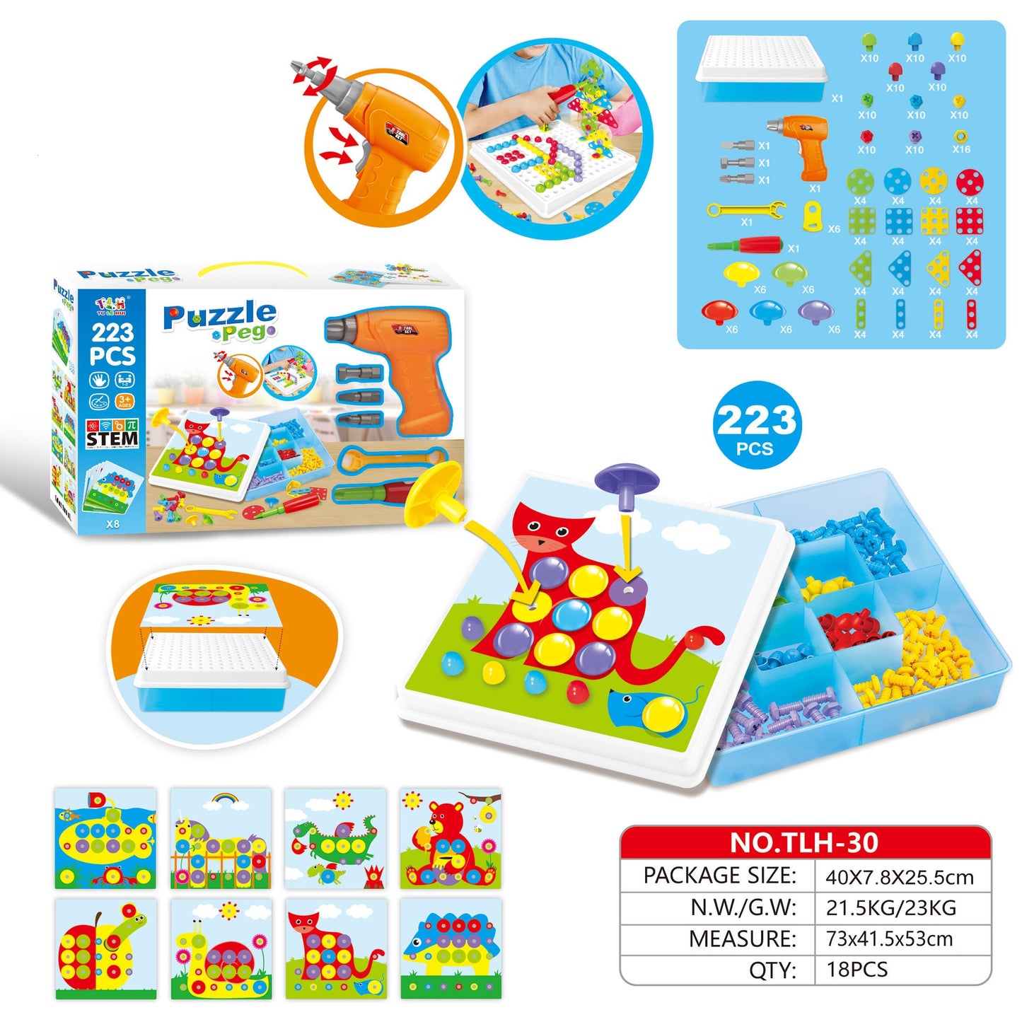 Creative Baby Toys Creative Building Kits Educational Blocks Sets