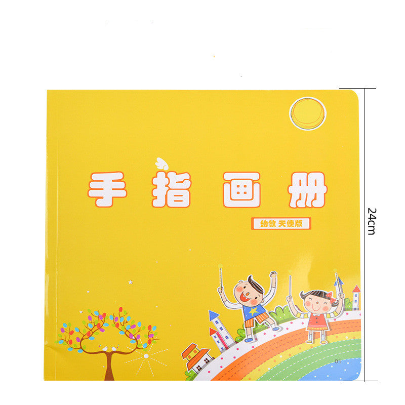 Baby Kindergarten Finger Print New Hot Selling Kindergarten Finger Print Mud Non-toxic Washable Pigment