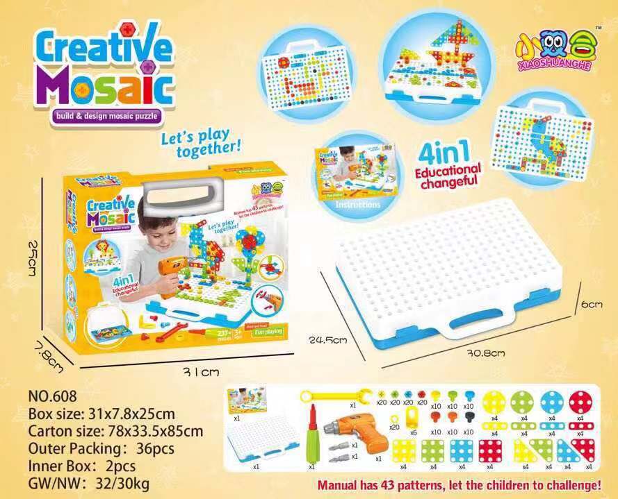 Creative Baby Toys Creative Building Kits Educational Blocks Sets