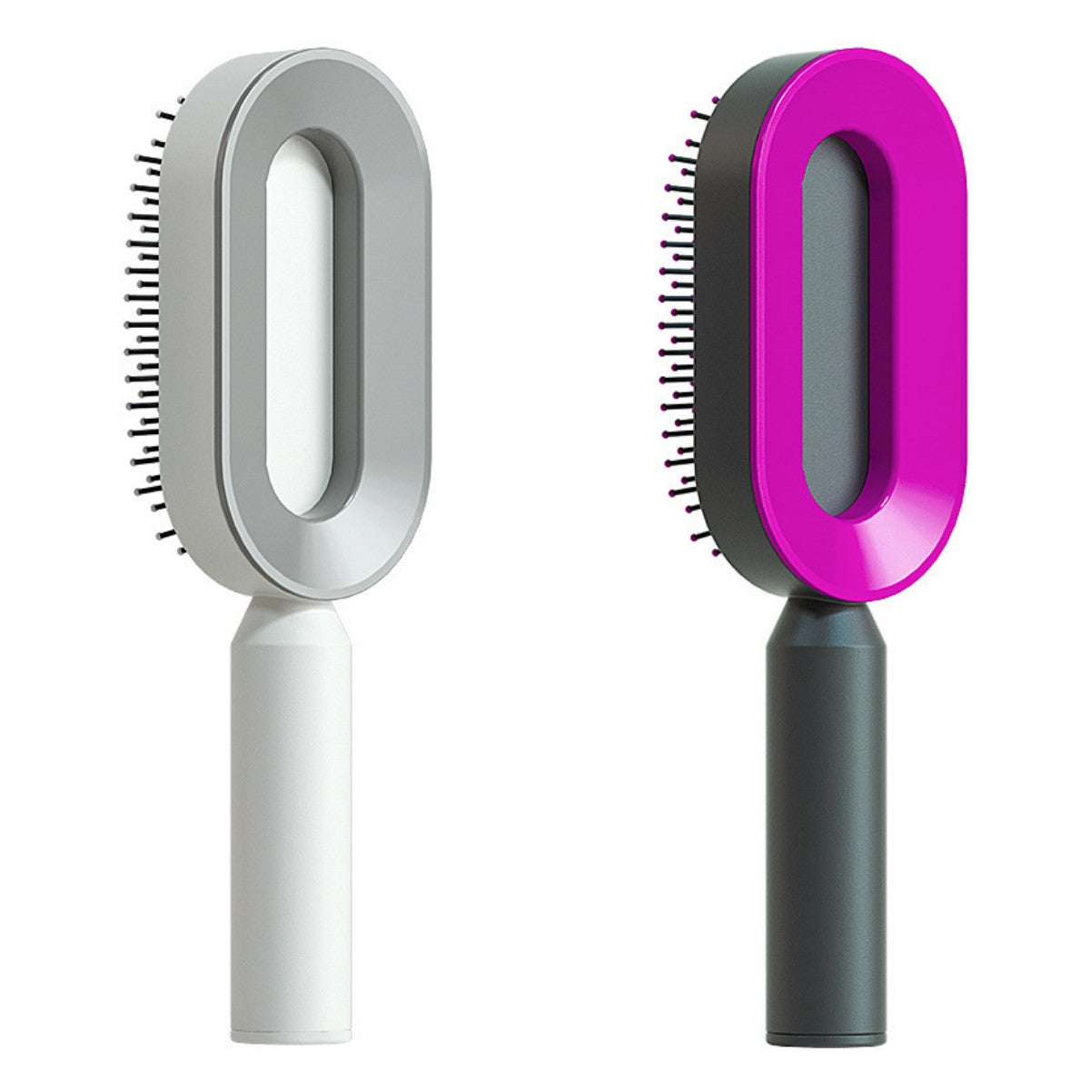 Hair Brush For Women Self Cleaning Hair Brush For Women One-key Cleaning Hair Loss Airbag Massage Scalp Comb Anti-Static Hairbrush