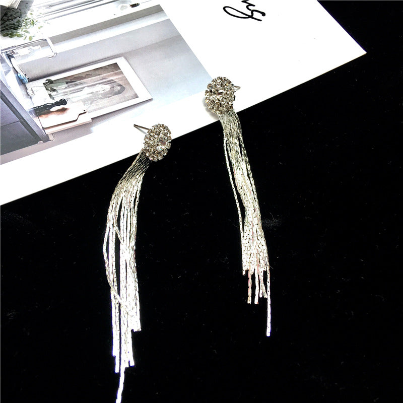 Crystal tassel earrings Stylish Earrings For All Ages Women