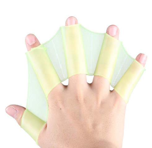 Swimming Girdles Hand Flippers Palm Webbed Gloves Paddle 1 Pair Unisex Frog Type Swimming Girdles Hand Flippers Palm Webbed Gloves Paddle