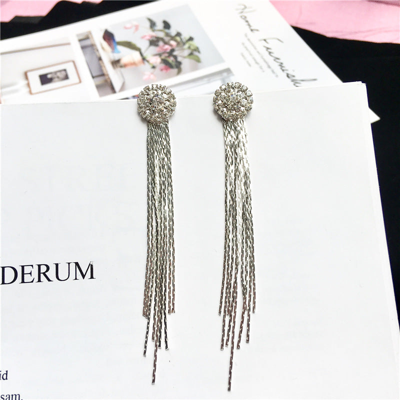 Crystal tassel earrings Stylish Earrings For All Ages Women