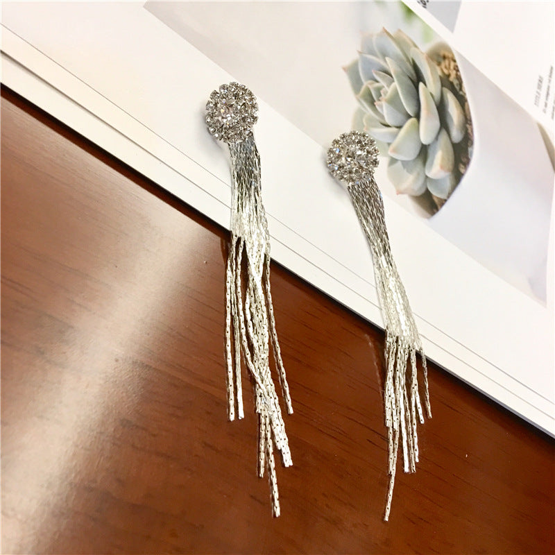 Crystal tassel earrings Stylish Earrings For All Ages Women