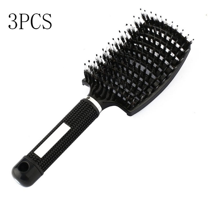 Hairbrush Anti Klit Brushy Haarborstel Women Detangler Hair Brush Bristle Nylon Scalp Massage  Teaser Hair Brush Comb