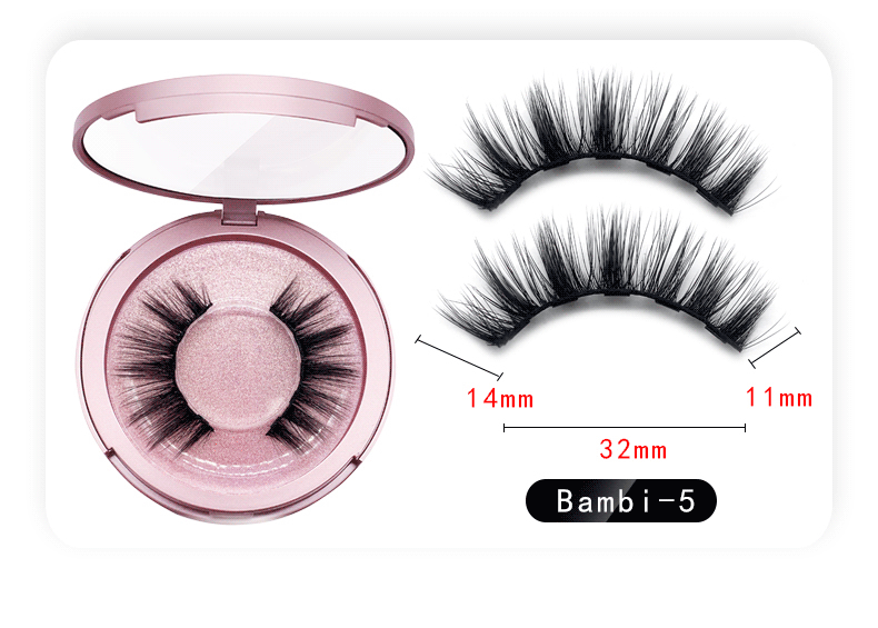 Liquid Eyeliner Natural Long Lasting Magnetic Liquid Eyeliner & Magnetic False Eyelashes & Tweezer Set Make up Set