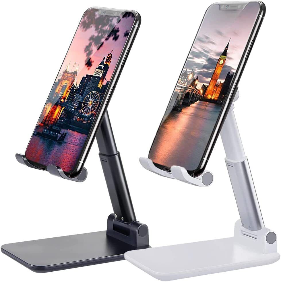 Phone Stand Desktop Holder Tablet Stand Mount Mobile Phone Desktop Tablet Holder Table Cell Foldable Extend Support Desk Mobile Phone Holder Stand