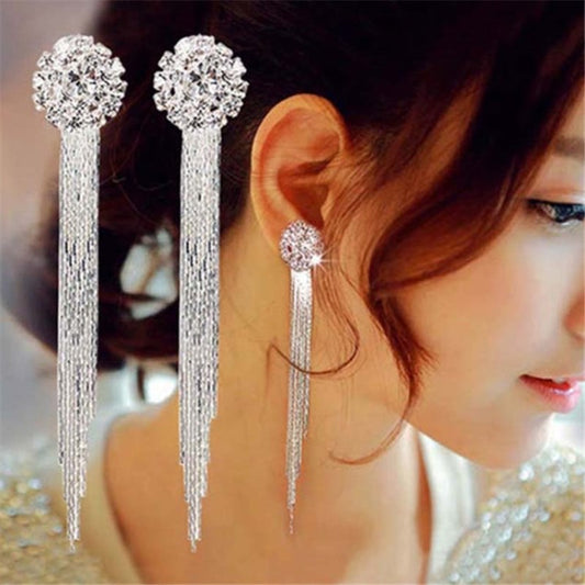 Crystal tassel earrings Stylish Earrings For All Ages Women