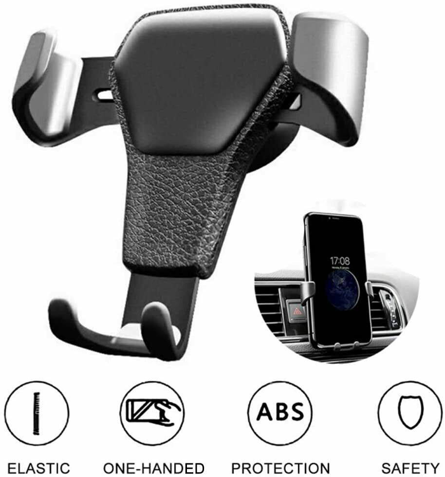 Car Mount Holder Stand Air Vent Cradle For Mobile Cell Phone Gravity Car Mount Air Vent Phone Holder For I Phone X XR XS Max S Amsung S10 Note9