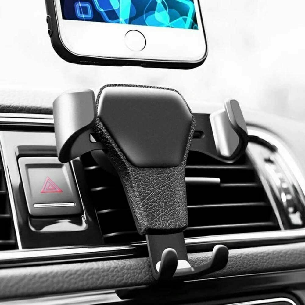 Car Mount Holder Stand Air Vent Cradle For Mobile Cell Phone Gravity Car Mount Air Vent Phone Holder For I Phone X XR XS Max S Amsung S10 Note9