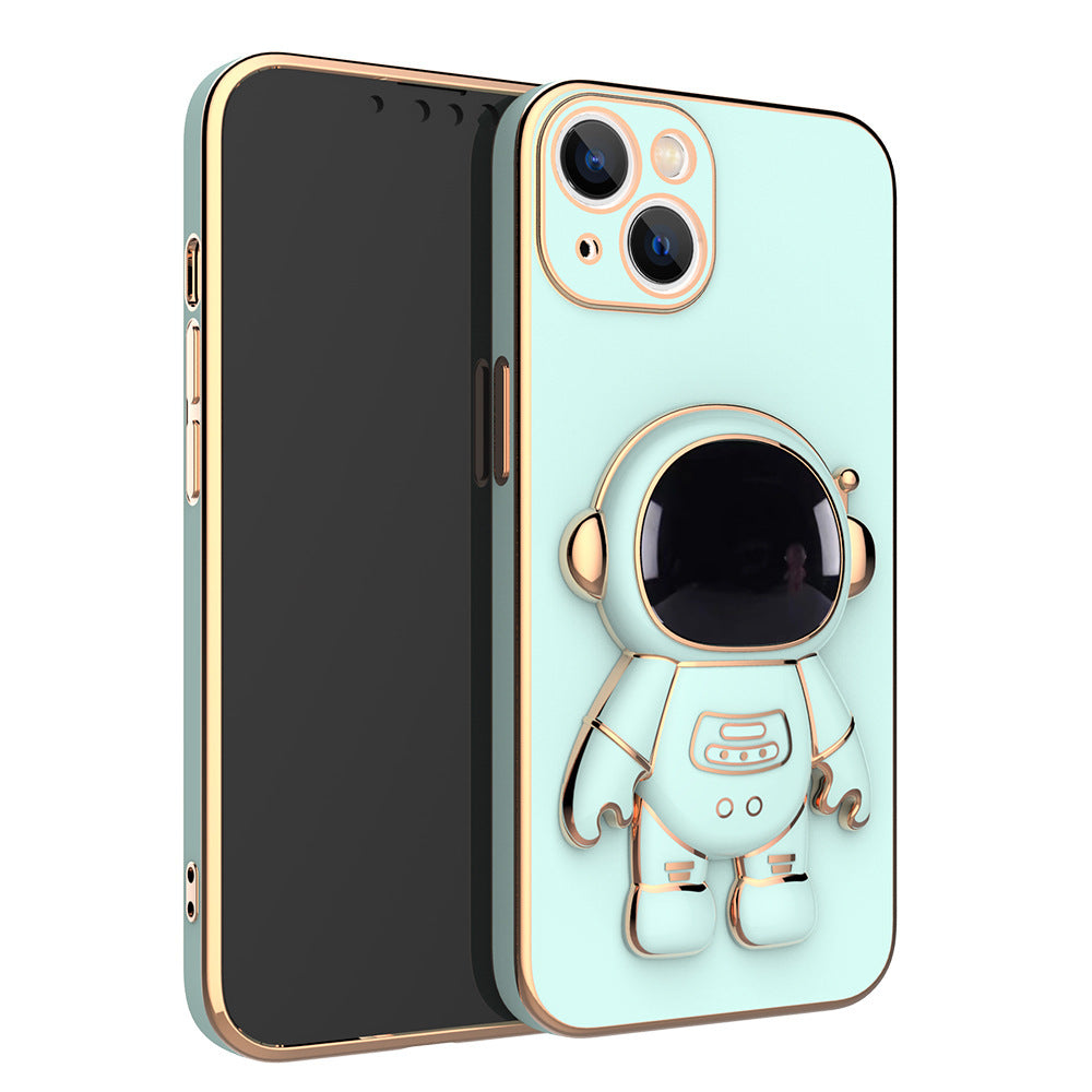 3D  Phone Case Phone CoverAstronaut Phone Case Anti-Drop Electroplating Bracket